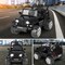 Black Plastic Kids Ride-On Jeep Car with Twin Motors, Remote and LED Lights